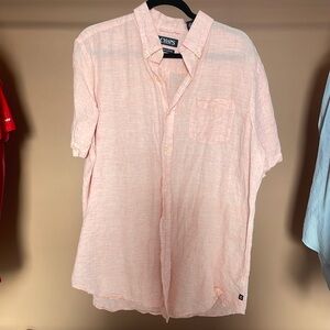 Chaps Linen Cotton button down